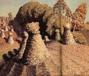 Grant Wood, Iowa-s corn field